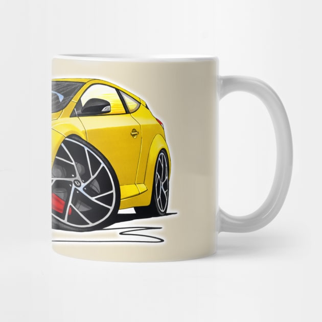 RenaultSport Megane 250 Yellow by y30man5